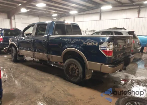 2013 Ford F-150 Lariat from USA, damaged, VIN 1FTFW1EF7DFA74448